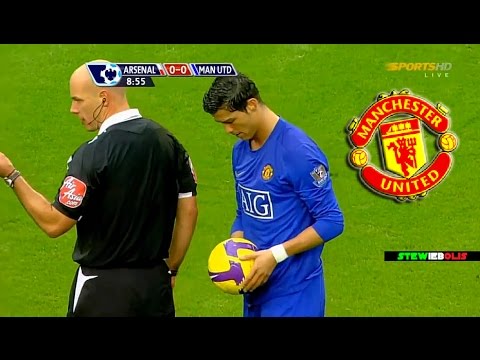 Cristiano Ronaldo Vs Arsenal Away Manchester United 08 09 1080i Hd Cristianoronaldo Youtube