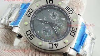 Invicta SPEEDWAY ETA Automatic 4384 Chronograph Mother of Pearl Watch