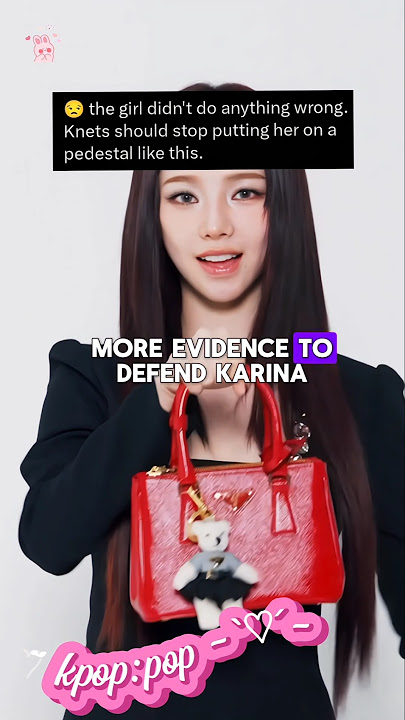 Aespa's Karina is Innocent!!??#kpop#kpopidol#aespa#karina#ningning#shorts#explore#trending#fypシ#fyp