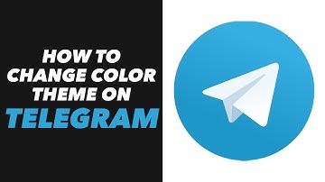 How to Change Color Theme on Telegram - Telegram App Theme Color Change Tutorial (EASY)