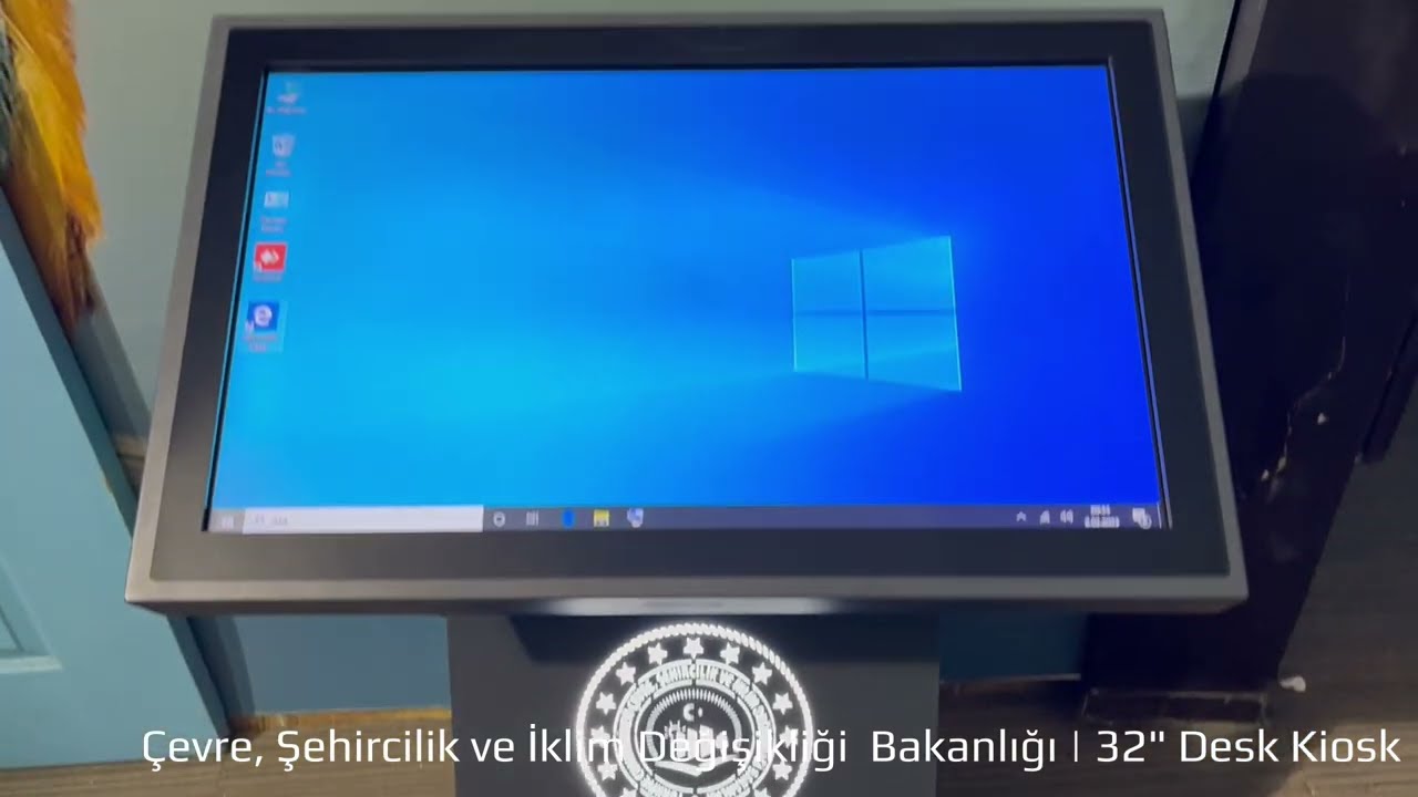 Çevre, Şehircilik ve İklim Değişikliği Bakanlığı | 32" Desk Kiosk