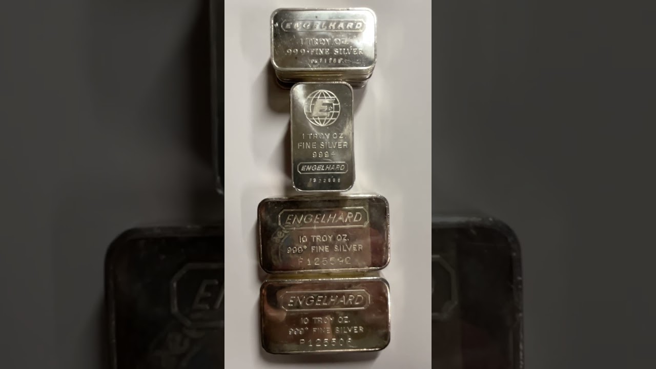 There are also fakes of RARE Engelhard bars!! 