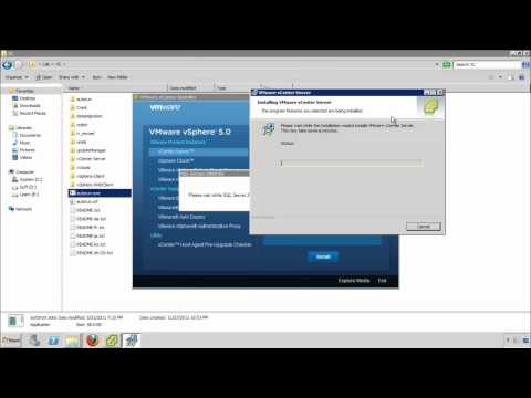 lesson 3 : VMware VCP Install and Manager VCenter 5