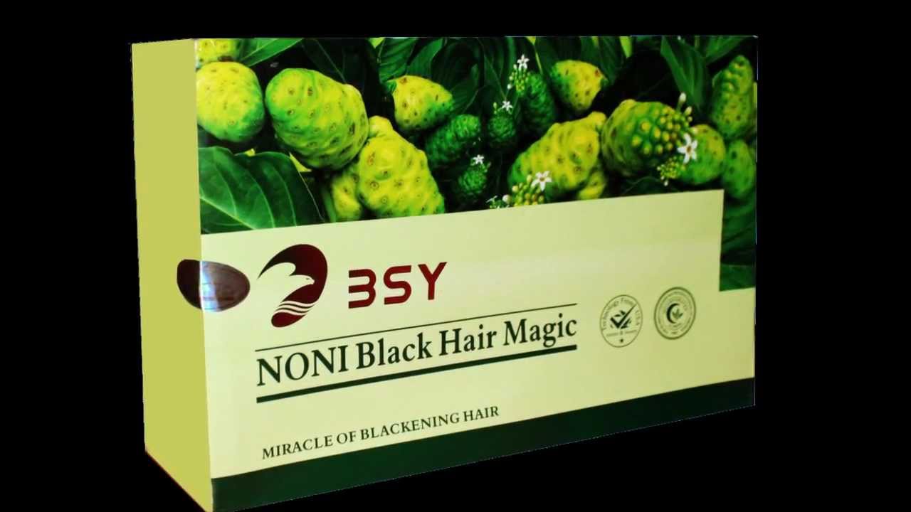 BSY NONI BLACK HAIR MAGIC Shampoo.wmv - YouTube