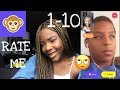 ASKING RANDOM GUYS TO RATE ME 1-10 ON MONKEY APP! | Stephanie Moka