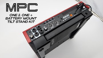 Installatie van Akai MPC One Battery Kit kantelmontagestandaard - MPCstuff.com