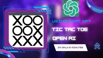 Building a Tic Tac Toe Game with #openai  #chatgpt with HTML,CSS & JavaScript