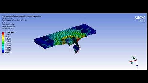 FEA Analysis Bullet hitting steel at 2880 km/hr in ANSYS 19.0