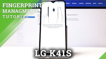How to Add Fingerprint in LG K41s – Fingerprint Screen Lock
