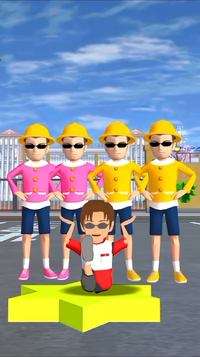 Little boy is playing with his elders brothers😎 #sakuraschoolsimulator #shortvideo #viralvideo #