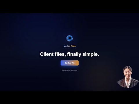 Client File Portals in 60 Seconds | Vortex  Files for Wix