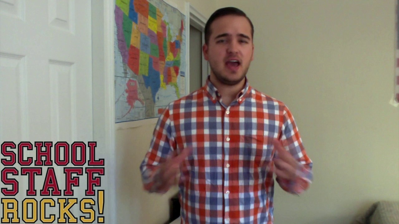 School Staff Rocks Video - YouTube