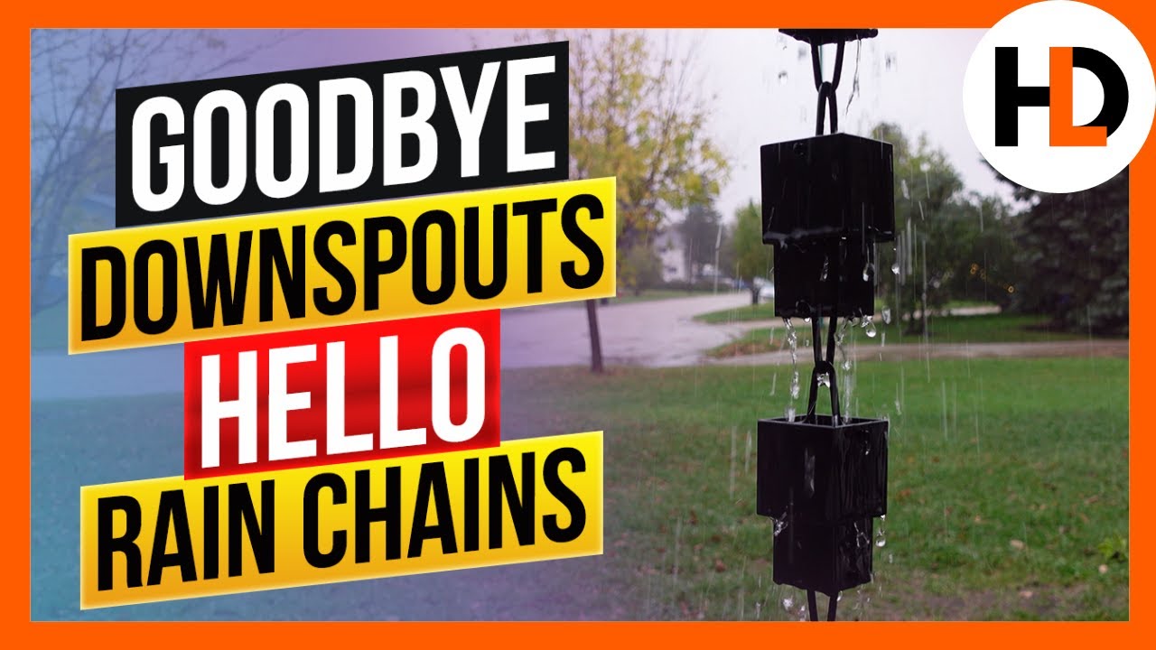 A Great Modern Alternative To Downspouts YouTube