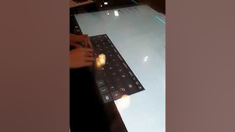 Multi Touch Screen on Conference Desk