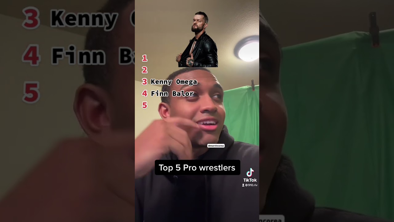 My Top 5 Pro Wrestlers 