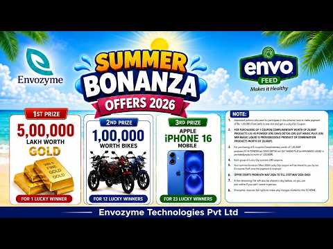 Envozyme // The Lucky Dip Draw at Falcons Nest Bhimavaram // 09-06-2026 // 10 Am