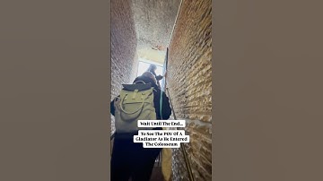POV: A Gladiator As He Entered The Colosseum in Rome, Italy 🇮🇹 #NelsonEverywhere