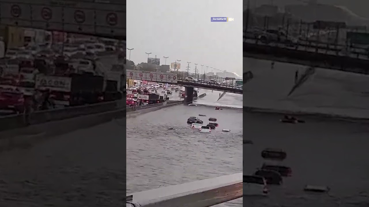 غرق سيارات وتضرر مراكز تجارية في منطقة بوينس آيرس الكبرى بالأرجنتين جراء الأمطار الغزيرة