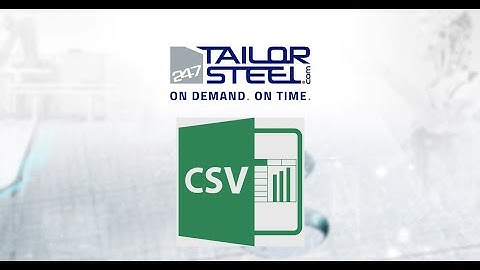 Feature Friday 19 - Stückliste als CSV Datei exportieren (DE)