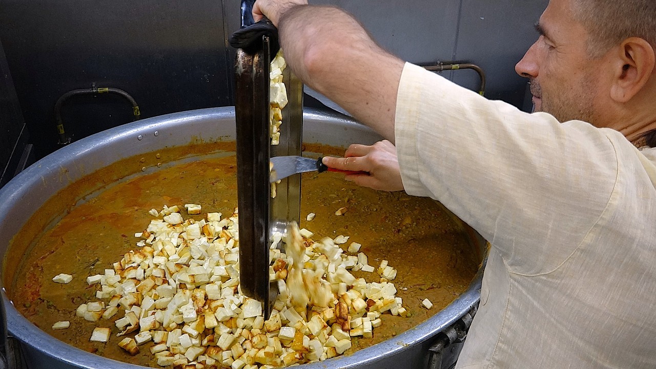 Hare Krishna Devotees Cooking & Serving 5000 Free Indian Food Thali Meals | for Rathayatra in London