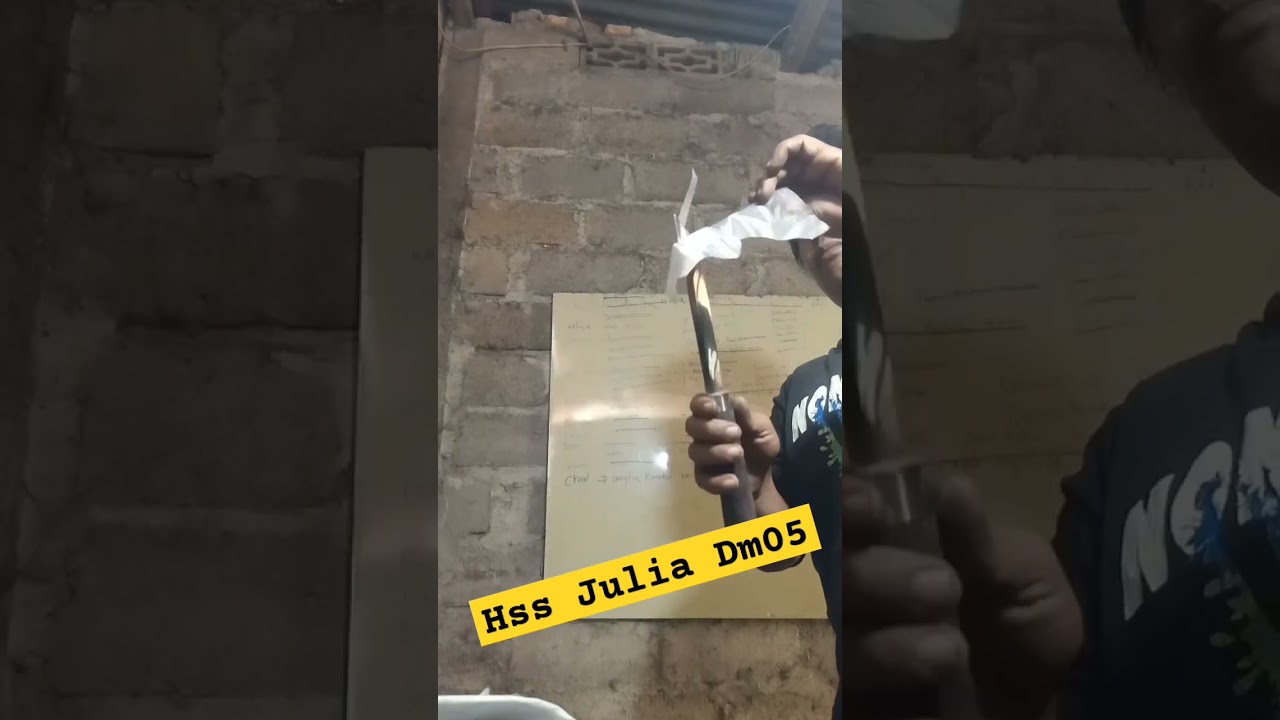 Pisau Terkini: Kualitas Terbaik dengan Bahan Baja HSS Julia DM05