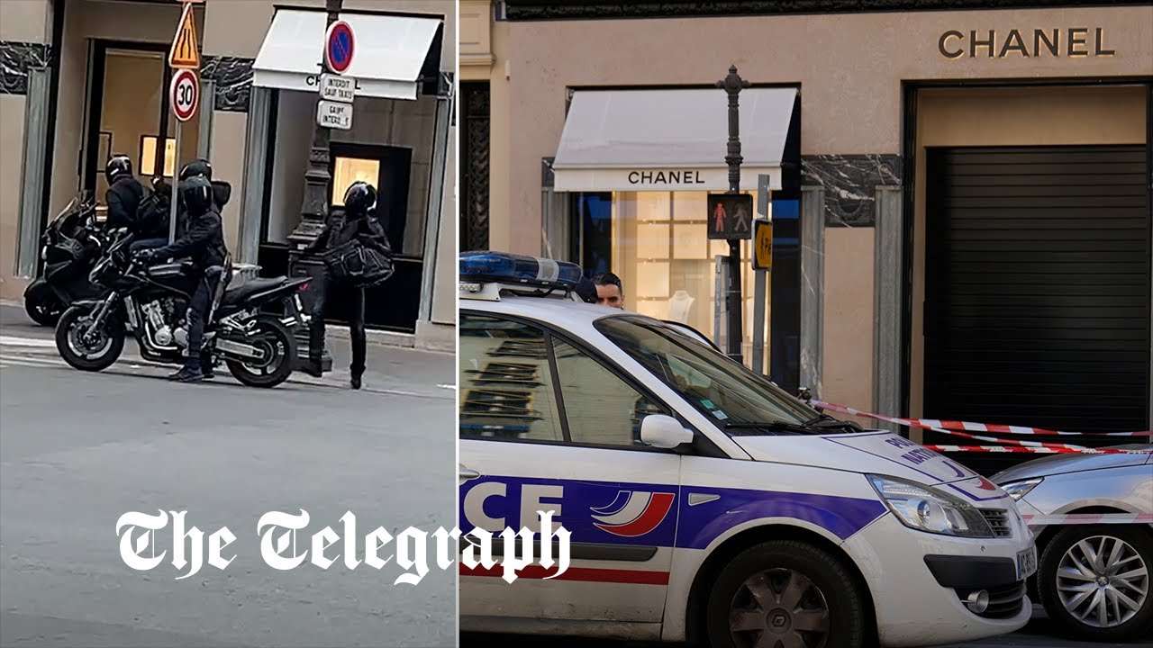 Robbers armed with pump-action shotguns raid Paris Chanel store