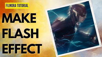 Learn How To Create An Amazing Flash Effect | Speed Trail Effect like THE FLASH on FILMORA