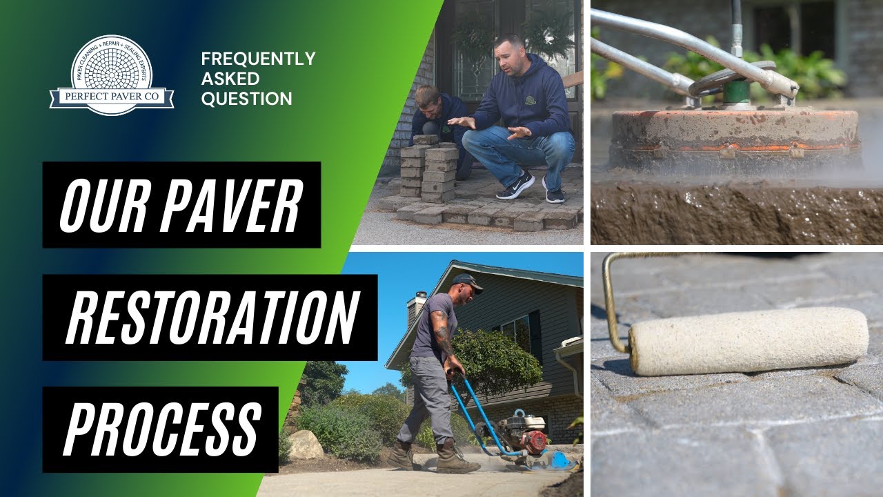 Perfect Paver Co Paver Restoration Process Paver Repair and Paver