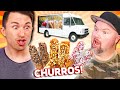 Eating the BEST State Fair Treats: Luxury Churros Taste Test!