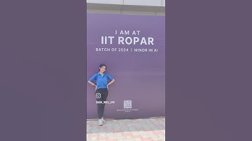 How Can the IIT Ropar Campus Be So Beautiful! 🤩 #iitropar #iit #viralshorts #viralvideo #viralshort