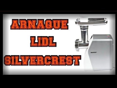 SILVERCREST Hachoir à viande en inox Electrique 1.5 Litres