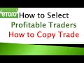 How to Select Profitable Traders: Etoro Stock Market Copy Trading Course Philippines PART 6