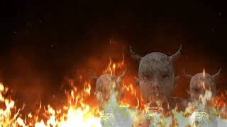 Hell / Demons / Horror / Mystery / Fire / Satanism / Animation 4K