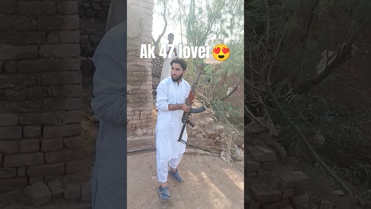 AK 47 lover 😍 