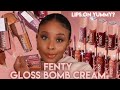 Fenty Beauty Gloss Bomb Cream | Lip Swatches, Combos, & Review