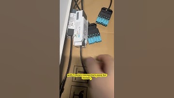 Led linear light dali dim driver with connect for fast install #ledlinearlight #officelighting