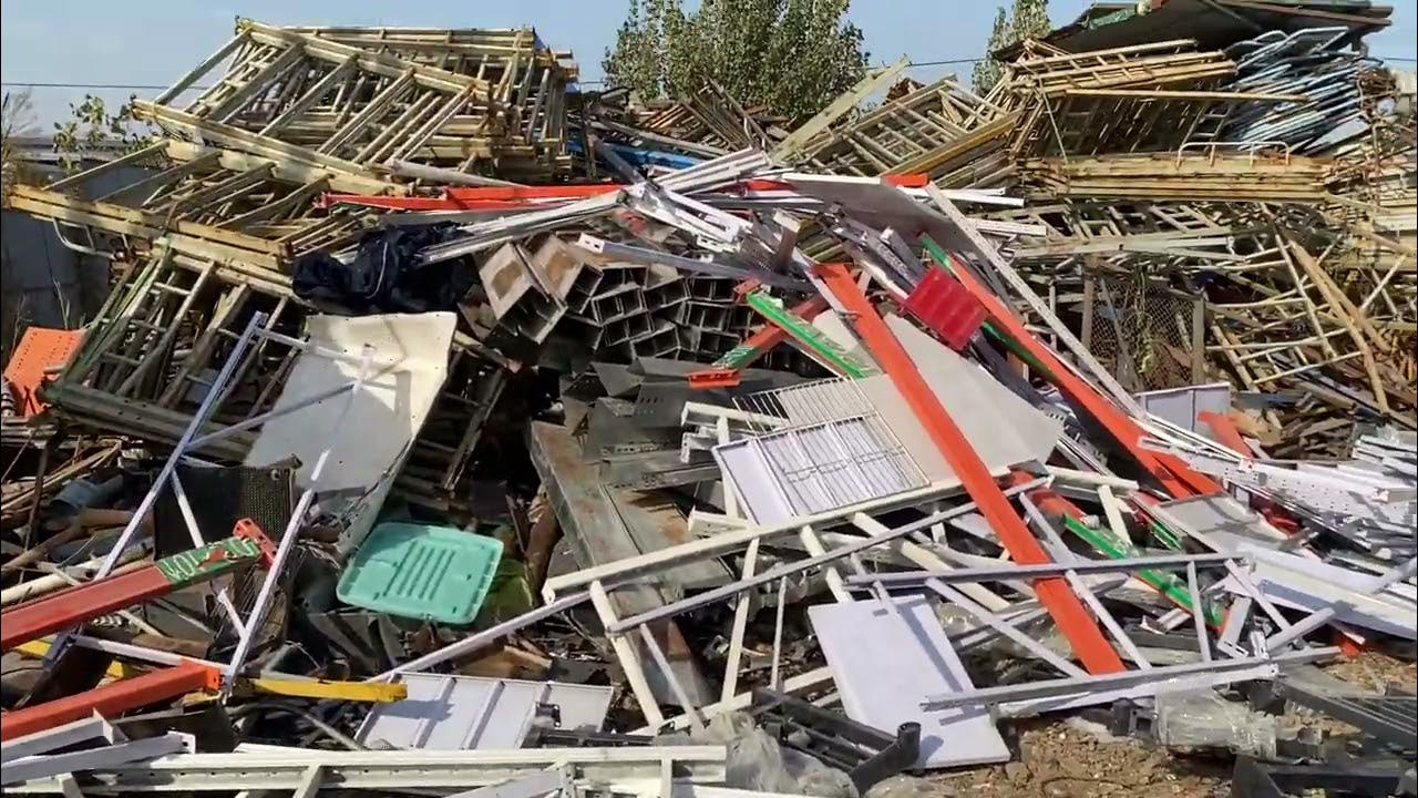 Scrap metal shear processing scrap iron renewable resources scrap metal