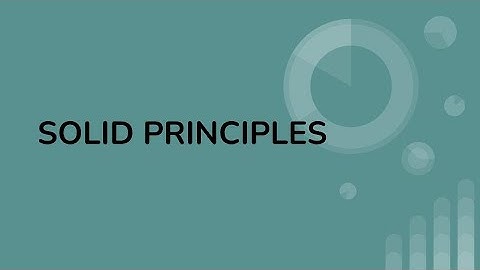 SOLID Principles | Part 1 | #solidprinciples #designpatterns #software