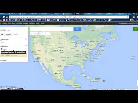 Use Google Maps Engine with Students