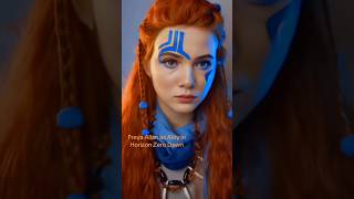 Freya Allan as Aloy in Horizon Zero Dawn in AI generated #shorts #freyaallan #ai #horizonzerodawn