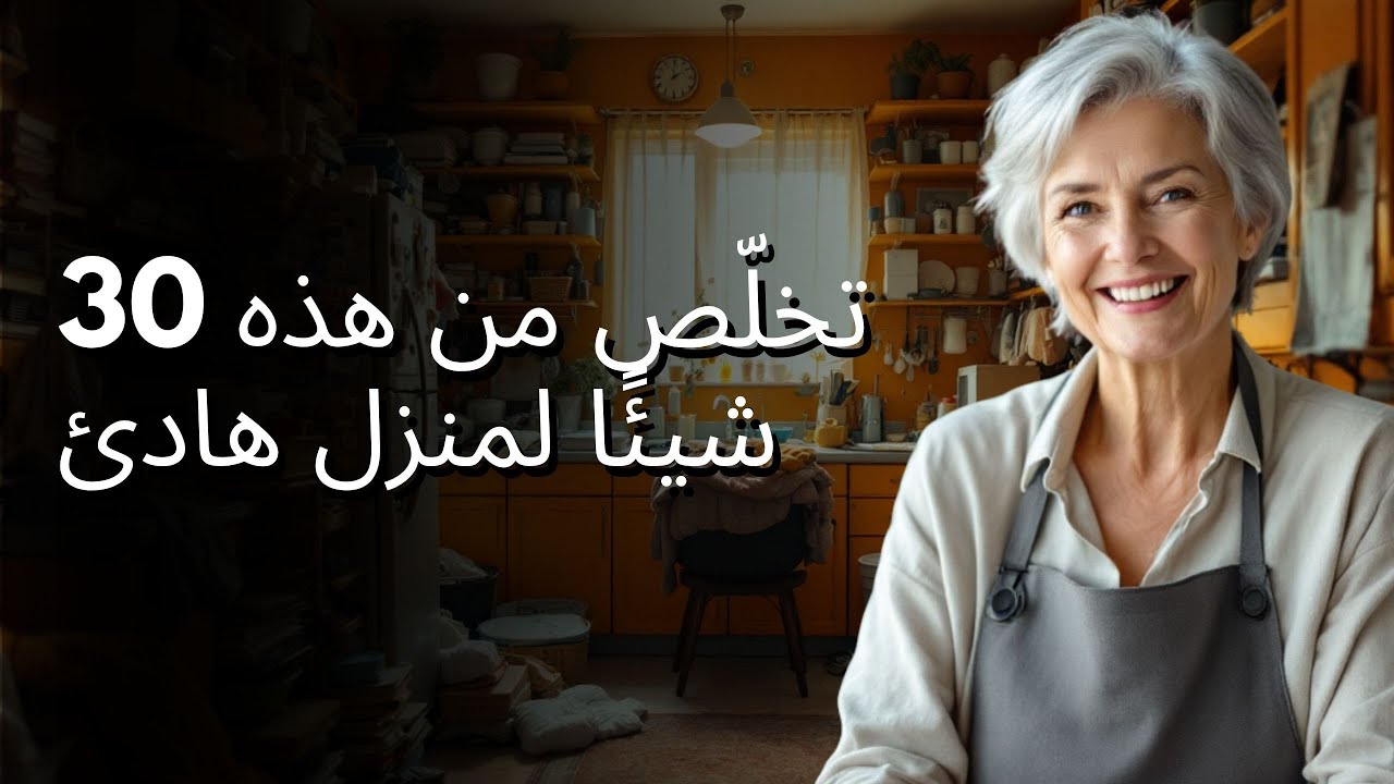 ٣٠ شيئًا ينبغي رميه اليوم لمنزلٍ أخفّ وأرتب