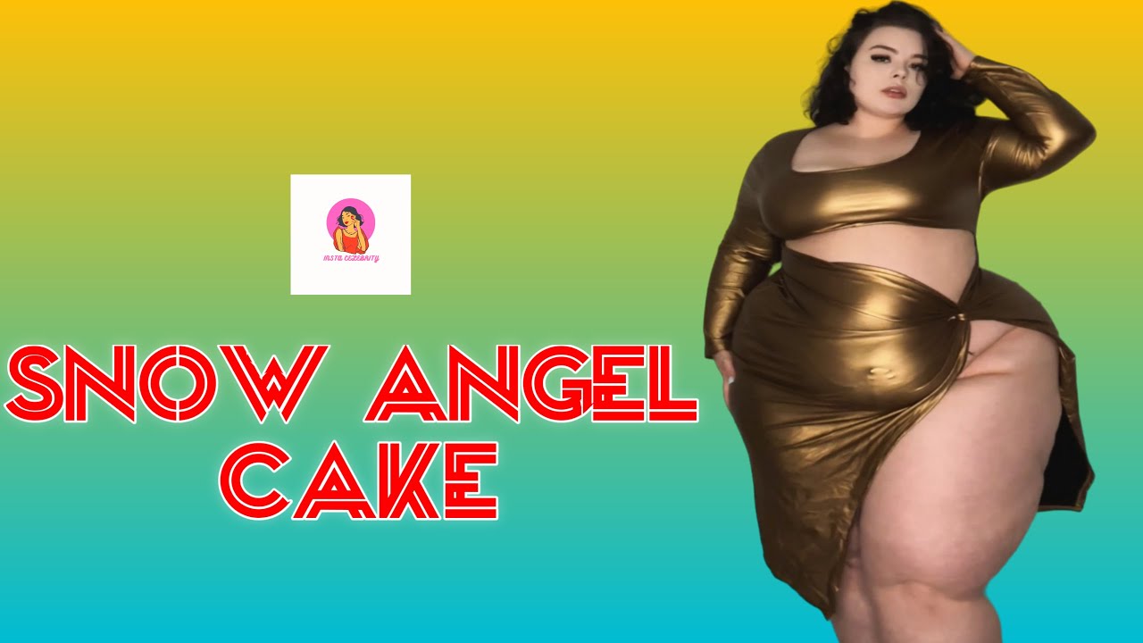 Snow Angel Cake 🇺🇸…| Plus Size Model Haul | American Fashion Model