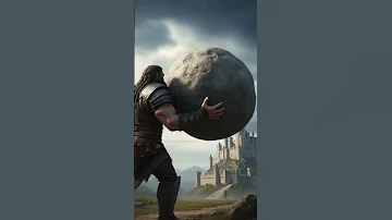 Giant Is Ready To Throw A Boulder At Wizards Castle 14 833BC Pre Catastrophe Time Location Serbia 