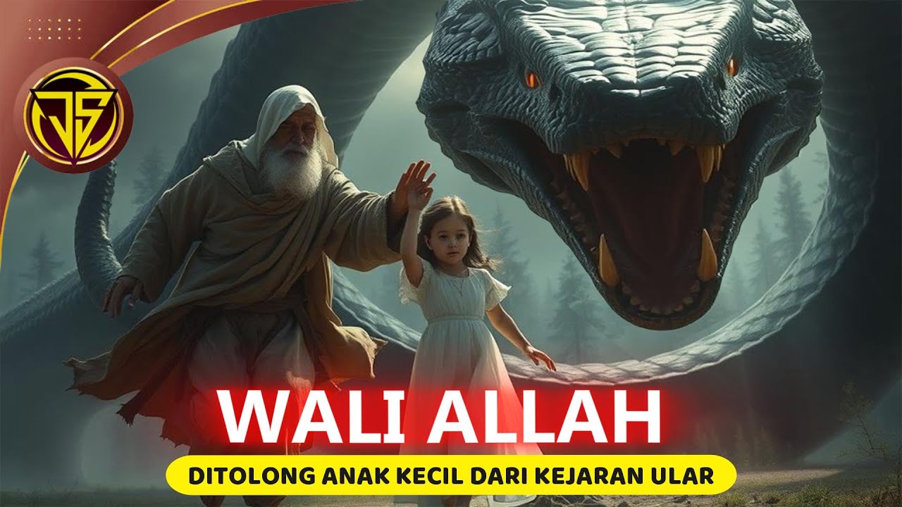 Kisah Wali Allah Ditolong Anak Kecil Dari Kejaran Ular Raksasa