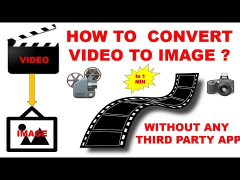 how to convert video to jpg | how to convert video into images |  How to convert mp4 to jpg