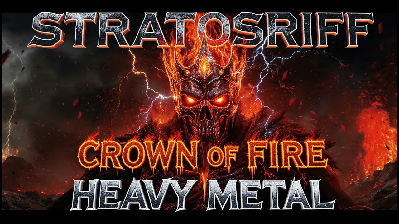 🔥 CROWN OF FIRE: Full Heavy Metal Album 2025 | StratosRiff Unleashes PURE Metal Power! 🤘