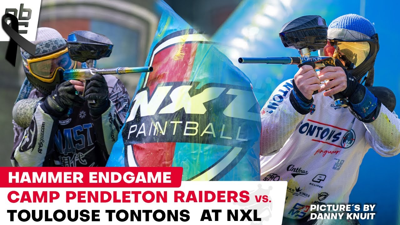 Hammer Paintball ENDGAME NXL Pro Europa TonTon vs. Camp Pendleton Raiders USA RIP Bobby Aviles 2022