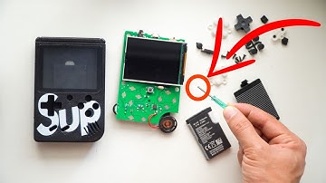 $10 Nintendo NES Teardown. Game Boy console CLONE. Classic Retro Games. Chilled Unboxer.