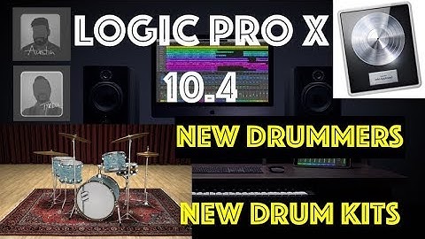 Logic Pro X -  New Drummers and Drum Kits (Complete Test)