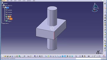 Catia Tutorial: 1  Add and Remove Bodies
